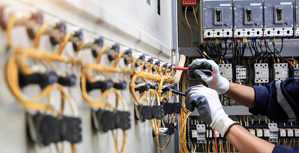 Professional Electrician technician working in Madison, WI
